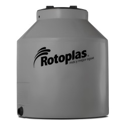 Tanque De Agua Rotoplas 600l Tricapa Vertical Gris 117 X 97cm Capa Antibacterial