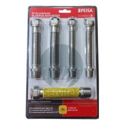 Caldera Peisa Doble Servicio Prima Tec 24 Con Kit Conexiones - Blanco