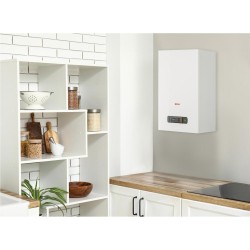 Caldera Peisa Doble Servicio Prima Tec 24 Con Kit Conexiones - Blanco