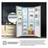 Heladera Side By Side Hisense Rs3n428nad No Frost 468 L Inox Color Gris