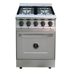 Cocina Industrial Saho Jitaku 550 Multigas Color Acero Inoxidable Con Puerta Ciega