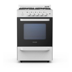 Cocina A Gas Eskabe Línea Q 57cm Co Q7 B Ceramic Blue Blanco