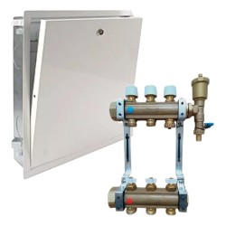 Colector Ofitt Termostatizable 3 Circuitos Peisa Fv Gabinete