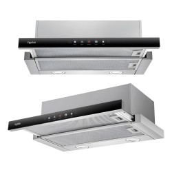 Purificador Cocina Extraible Hydra Digital Con O Sin Salida Azul Acero