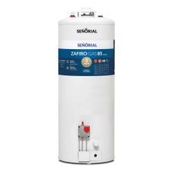 Termotanque Multigas Señorial Tszp1-85 Zafiro Color Blanco 85 Litros