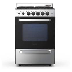 Cocina Eskabe Q10x Acero Inoxidable Multigas 57 Cm Enc Elec