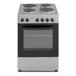 Cocina Philco Phch060 Eléctrica 4 Hornallas Con Visor 60cm Color Plateado