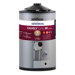 Termotanque Multigas Señorial Tszp1-30 Family Bajo Consumo 29 L
