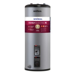 Termotanque Eléctrico Señorial Family Teslfp-90 Gris Plata 90l