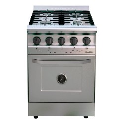 Cocina Industrial Saho Jitaku550 Multigas Color Acero Inoxidable Con Puerta Ciega