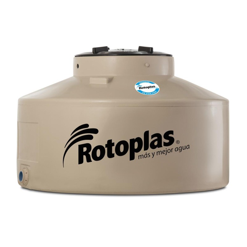 Tanque De Agua Rotoplas 1000l Flat Horizontal Color Beige Id