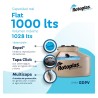 Tanque De Agua Rotoplas 1000l Flat Horizontal Color Beige Id