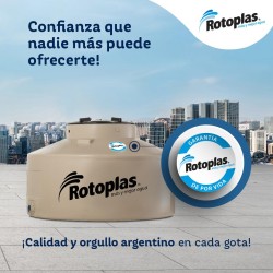 Tanque De Agua Rotoplas 1000l Flat Horizontal Color Beige Id