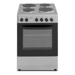 Cocina Philco Phch060 Eléctrica 4 Hornallas Con Visor 60cm Plateado