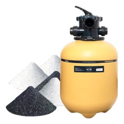 Filtro Para Piscina Y Carga Filtrante Vulcano Vc30
