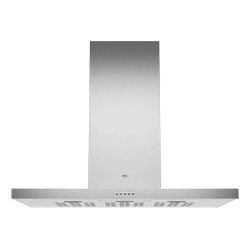 Extractor Purificador De Cocina Tst Nihuil Ac. Inox. De Pare Plateado