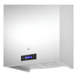 Extractor Purificador De Cocina Tst Kuba 240-90 Ac Inox De Pared 475mm X 900mm Plateado