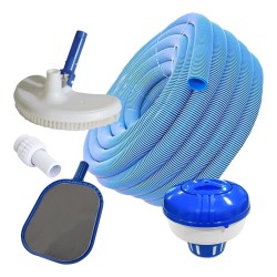 Kit Limpieza Vulcano Limpiafondo + 10mts Manguera + Acople