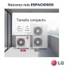 Aire Multisplit LG Dual Cool Inverter 2 X 6000 Frigorias