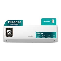 Aire Acondicionado Hisense Inverter As18ur4sxscd00px4e 5500w Color Blanco