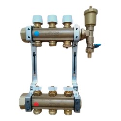 Colector De 3 Vias Valvulas Termostatizables Peisa Ofitt