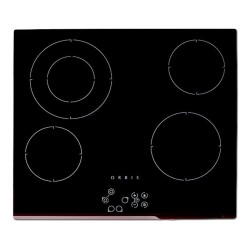 Anafe Eléctrico Orbis Ev4deo  Negro 220v 6000w 4 Quemadores