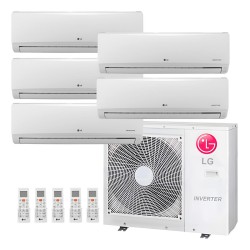Aire Acondicionado Multisplit LG Dual 4 X 2250 1 X 3000