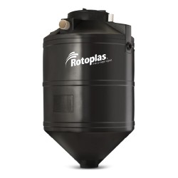 Biodigestor Autolimpiable Rotoplas 1300l Tratamiento Negro