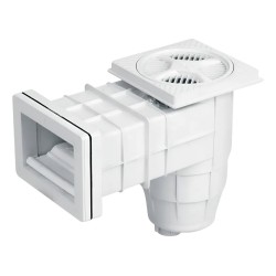 Skimmer Vulcano Para Piscina De Fibra 20cm - 119006