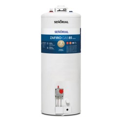 Termotanque Multigas Señorial Tszp1-85 Zafiro Color Blanco 85 Litros