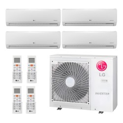 Aire Multisplit LG Dual Cool Inverter 4 X 3000 Frigorias