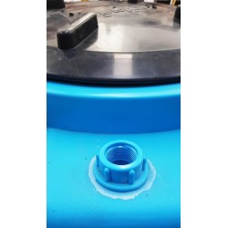 Tanque Cisterna Rotoplas Estandar 750 Litros Para Enterrar Color Celeste