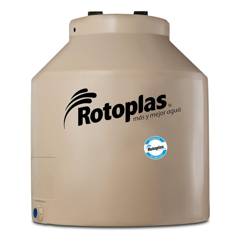 Tanque De Agua 400l Rotoplas Cuatricapa Vertical Polietileno 1 M X 0.85 M