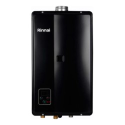 Calefon Tiro Forzado Rinnai 32 Litros Digital Gas Natural Color Negro Tipo De Gas Gn