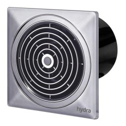 Extractor De Aire Baño Cocina 10cm Cromado Hydra Techo Pared