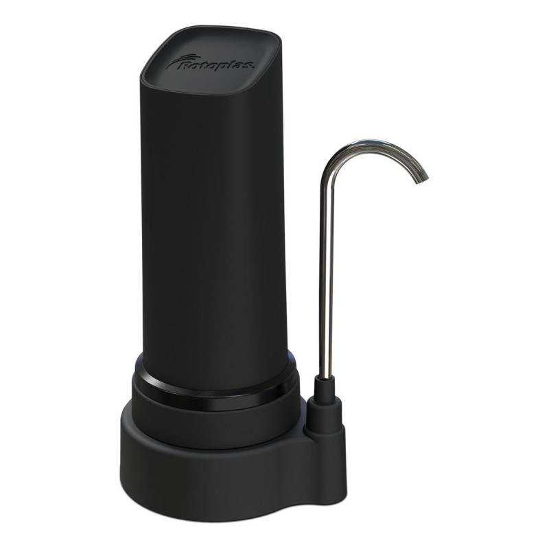 Purificador De Agua Rotoplas Sobre Mesada Vital Negro Red Domiciliaria