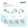 Purificador De Agua Rotoplas Sobre Mesada Vital Negro Red Domiciliaria