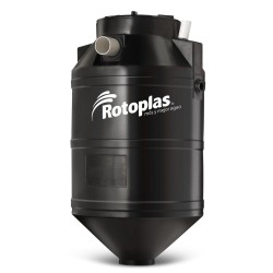 Biodigestor Autolimpiable Rotoplas 600l Tratamiento Color Ne