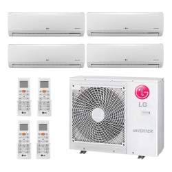 Aire Acondicionado Multisplit LG Inverter 3 X 2250 1 X 3000