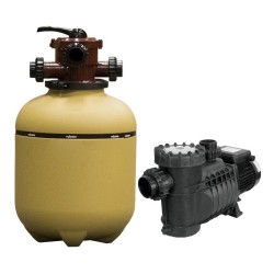 Combo Filtro Vulcano Vc 50 + Bomba Vulcano 3/4  Hp