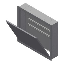 Gabinete Para Calefaccion Peisa Ofitt 700 Mm Clct.gb-700