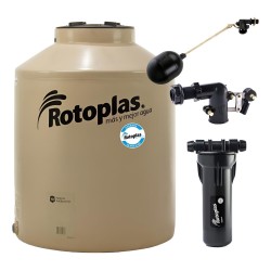 Tanque Rotoplas Multicapa 850 Lts + Flotante + Filtro