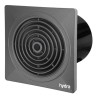 Extractor De Aire Baño Cocina 10cm Grafito Hydra Techo Pared