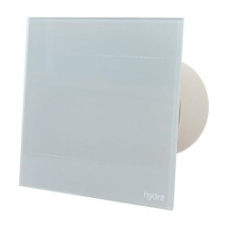 Extractor De Aire Potenciado Vidrio Hydra 100mm Gris