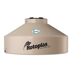Tanque De Agua Rotoplas Flat 500l Chato Polietileno Beige De