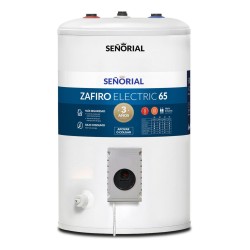 Termotanque Eléctrico Señorial Zafiro Tesz-65 Blanco 65l