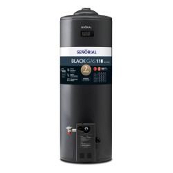 Termotanque Señorial Gas Tsbg-110 Black 2.0 Color Negro 110 Litros