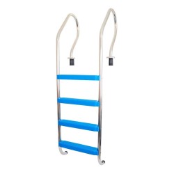 Escalera Para Piscinas Vulcano 4 Peldaños Plasticos - 107999