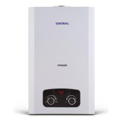 Calefón Señorial Evolution Max 14l Gas Natural Color Blanco Tipo De Gas Gn