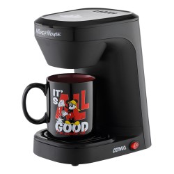 Cafetera De Filtro Mickey Disney 550w Negra Atma